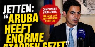 Rob Jetten a duna compliment na Gobierno di Evelyn: “Aruba heeft enorme stappen gezet”