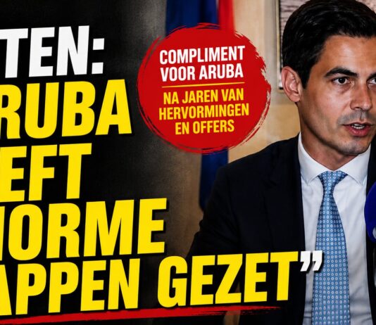 Rob Jetten a duna compliment na Gobierno di Evelyn: “Aruba heeft enorme stappen gezet”