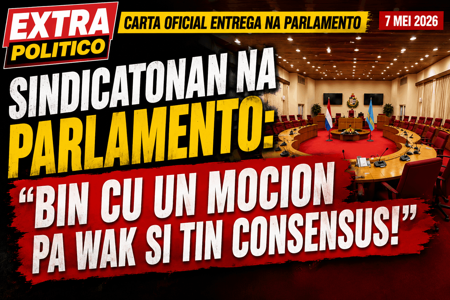Sindicato ta pidi un mocion riba HOFA pa wak si tin consensus
