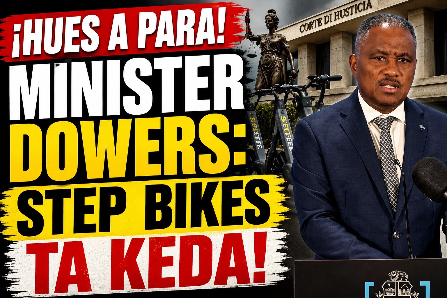 Corte: Dowers a actua robes, Step Bikes ta keda