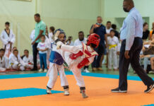 Brazil Taekwondo Stichting ta organisa Aracari Cup na Honor di Master Eric Barry