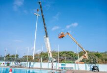 Minister Gerlien Croes: Plan di accion di mantencion riba sistema di iluminacion na Piscina Olimpico Roly Bisslik