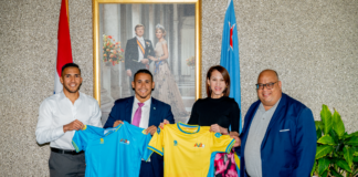 Aruba ariba: A.T.A. ta sostene seleccion nacional di futbol di Aruba
