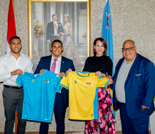 Aruba ariba: A.T.A. ta sostene seleccion nacional di futbol di Aruba