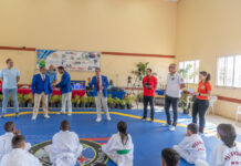 Rigo Arrindell, Juan Hereira y Jeroan Nicholson a sali Best Fighter den Aracari Cup