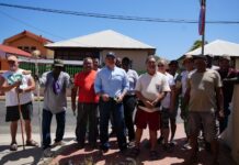 Prioridad real ta e compromiso cu pueblo! Boluntarionan y Prome Minister Mike Eman ta sigui traha hunto pa duna Bernhardstraat un cara nobo