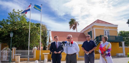Diaranson lectura tocante proteccion di monumento: Gobierno ta fortalece proteccion di nos patrimonio historico: Diahuebs awor San Nicolas lo tin un otro monumento oficialÂ