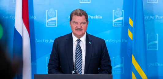 Prome Minister Mike Eman: Mas cu un tercera parti di nos forsa laboral den sector priva lo mira beneficio