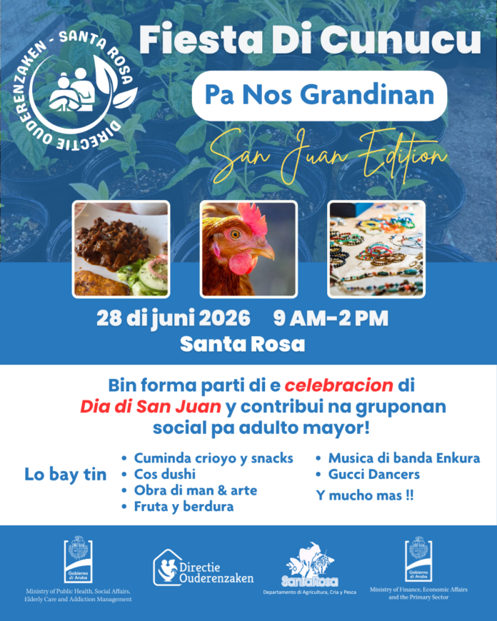 Flyer Fiesta di cunucu pa nos grandinan 2026
