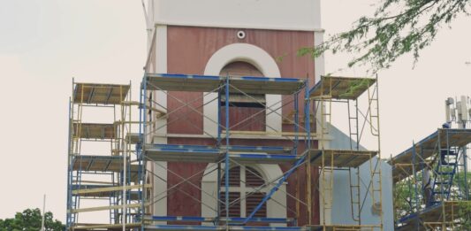 Raul Gei: Restauracion di Fort Zoutman ta avansa segun plan: Gobierno ta sigui inverti den preservacion di patrimonio historico di Aruba
