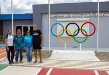 Comite Olimpico Arubano a reuni cu entrenador di Natacion Peter AndrewsÂ