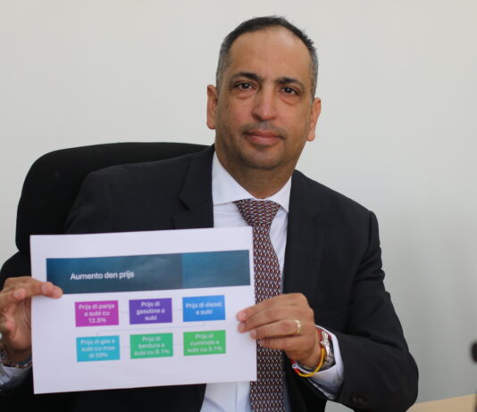 Dangui Oduber: Nan a priminti bo un miho bida. Banco Central di Aruba ta confirma lo contrario: Segun encuesta di Banco Central 93% di consumidornan ta indica cu nan por cumpra menos cu 6 luna pasa!