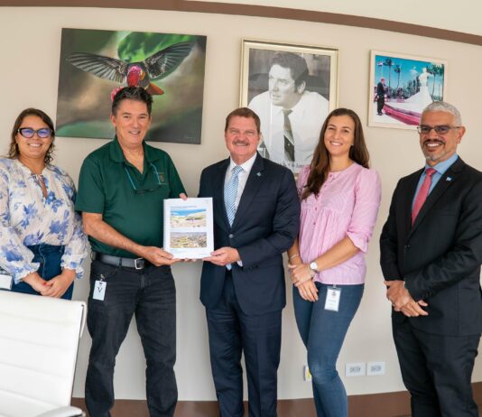 Stichting Happy Cadushi Nature Reserve cu naturalesa den mente: Prome Minister Mike Eman a ricibi peticion pa designa Matividiri como area di naturalesa protegi
