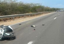 Accidente fatal na Pos Chikito a costa bida di Jean Marc van der Biezen (32): Aruba a conoce su di 8 morto den trafico diahuebsÂ