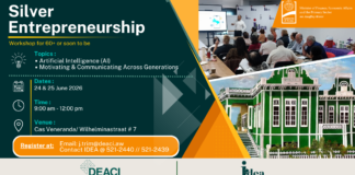 Workshop special pa pensionadonan y personanan cu ta cerca di edad di pensioen (60+)