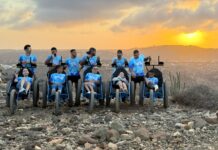 Pa prome bes: Beyond Sports Limit Foundation lo core riba tur tres isla ABC