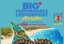 Mas di 600 mucha lo presenta den Concierto di Fin di Ana di Leerorkest Aruba