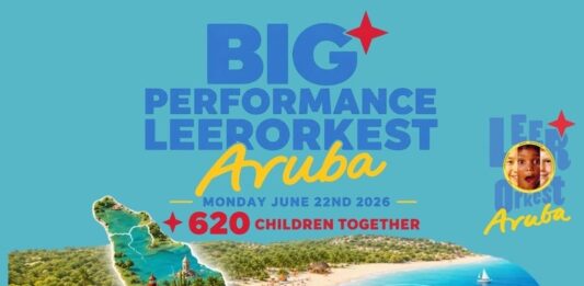 Mas di 600 mucha lo presenta den Concierto di Fin di Ana di Leerorkest Aruba