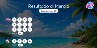 Resultado di Merdia – Saturday, June 27 2pm