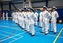 Cinco militar Arubiano a huramenta na ARUMIL