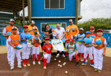 Seleccion U8 PONY Santa Cruz, Aruba ta cla pa sali competi den PINTO International Baseball Classic