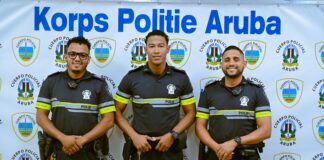 Balorando nos agentenan: Cuerpo Policial Aruba ta reconoce empleado di luna di april, mei y juni 2026