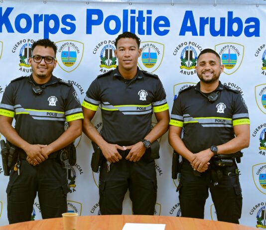 Balorando nos agentenan: Cuerpo Policial Aruba ta reconoce empleado di luna di april, mei y juni 2026Ā