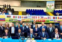Hugo Themen a fungi como Jurado den Campeonato Mundial Juvenil na Cali, Colombia