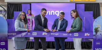 Minister Wendrick Cicilia a celebra fortalecemento di conectividad entre Aruba y Colombia cu rutanan nobo di Wingo