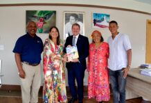 Delegacion di La Guajira a bishita Prome Minister Mike Eman pa fortalece e lasonan cultural cu Aruba