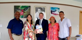 Delegacion di La Guajira a bishita Prome Minister Mike Eman pa fortalece e lasonan cultural cu Aruba