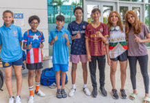 Resumen di e atletanan di Taekwondo Team Aruba cu a participa den AAU Nationals na Fort Lauderdale, Florida