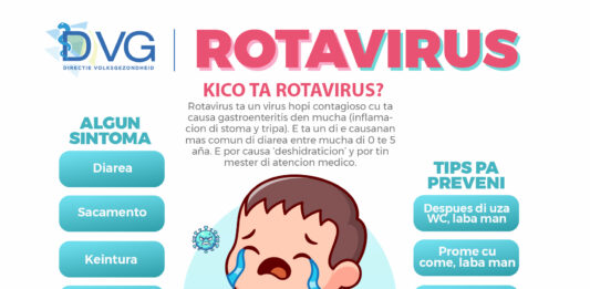 DVG ta yama atencion pa aumento di casonan di Rotavirus bou nos muchanan