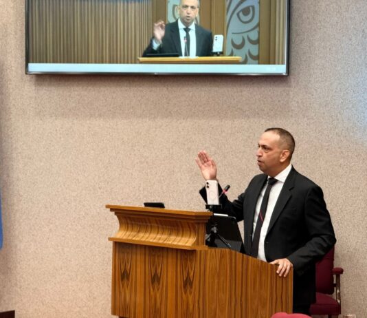 Parlamentario Dangui Oduber: Ni cuanto e ley di Hofa wordo cambia of adapta, NO tin Prijs pa nos libertad!