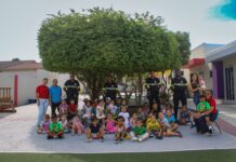 Vacacion escolar: K9 Unit cu presentacion na muchanan di M-joy Childcare Center