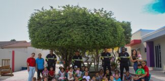 Vacacion escolar: K9 Unit cu presentacion na muchanan di M-joy Childcare Center