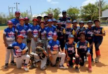 Unity Aruba Team Briya na Torneo Internacional di Baseball JMD na Punta Cana