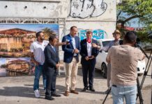 Minister Geoffrey Wever: ta anuncia destaho publico pa desaroyo di edificio di ex-Esso Lagoen como boutique restaurant