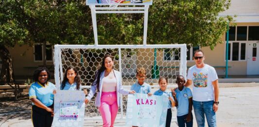 Minister Gerlien Croes: A inaugura e prome structura multi-deportivo pa scolnan na Colegio Santa Filomena