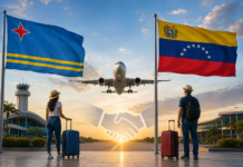 Reapertura gradual di frontera aereo entre Aruba y Venezuela