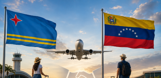 Reapertura gradual di frontera aereo entre Aruba y Venezuela