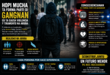 Hopi mucha ta forma parti di gangnan cu ta causa violencia y tiramento na Aruba