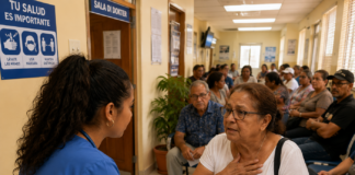 Kico bo tin ? Asistent di Dokternan di cas ta puntra pacient su sintomanan dilanti e sala di espera completo!