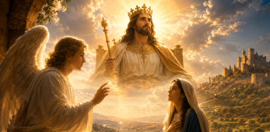”Lo E ta un gran homber y nan lo yam’E ’Yiu di Altisimo.’ Señor Dios lo dun’E trono di su antepasado David; te den eternidad lo E ta Rey di e desendientenan di Jacob y na su reino lo no tin fin.” (Lucas 1, 32-33)