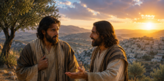 Natanael a bis’e:”Acaso algo bon por sali for di Nazaret anto?” Filipo a contest’e:”Bin mira!” Huan 1, 46.