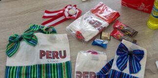 Comunidad Peruano gradecido cu Prome Minister Mike Eman su bishita na Peru: A ricibi directiva di Fundacion Fiestas Patrias Peruanos na Aruba
