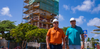 Restauracion di toren di Willem III na Fort Zoutman ta avansa segun plan
