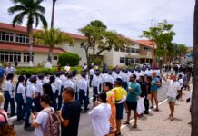 Cuerpo Policial Aruba den celebracion di 40 aniversario: Minister Dowers ta reafirma compromiso pa fortalece e cuerpo cu mas polis
