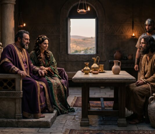 A sosode cu Herodes mes a manda coge Huan preso pa motibo di Herodias, señora di su ruman homber Filipo; t’asina cu Herodes mes a casa cu Herodias. (Marco 6,17)