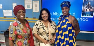 Parlamentario Xiomara Maduro presente na Archivo Nacional pa e conmemoracion di Comercio Transatlantico di Sclavitud